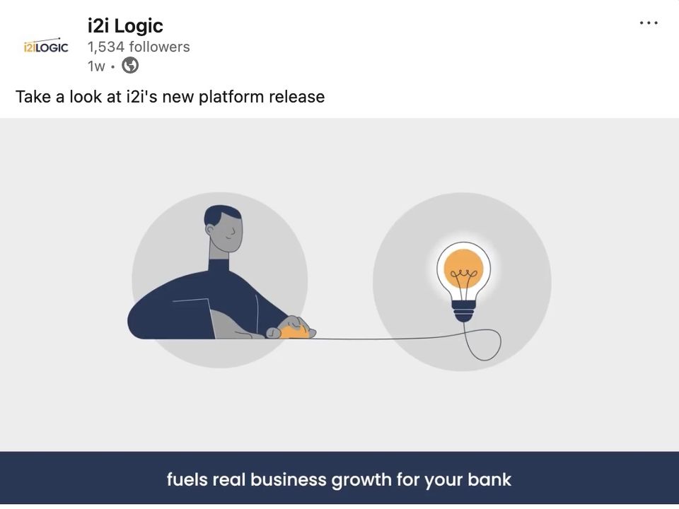 i2i's new platform release
